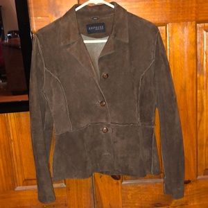 Express suede/leather jacket